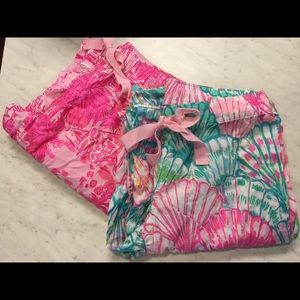 Lilly Pulitzer Printed Pajama Pants.